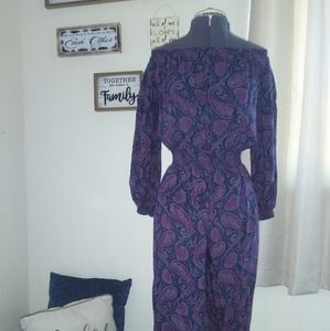 Beautiful Paisley Jumpsuit